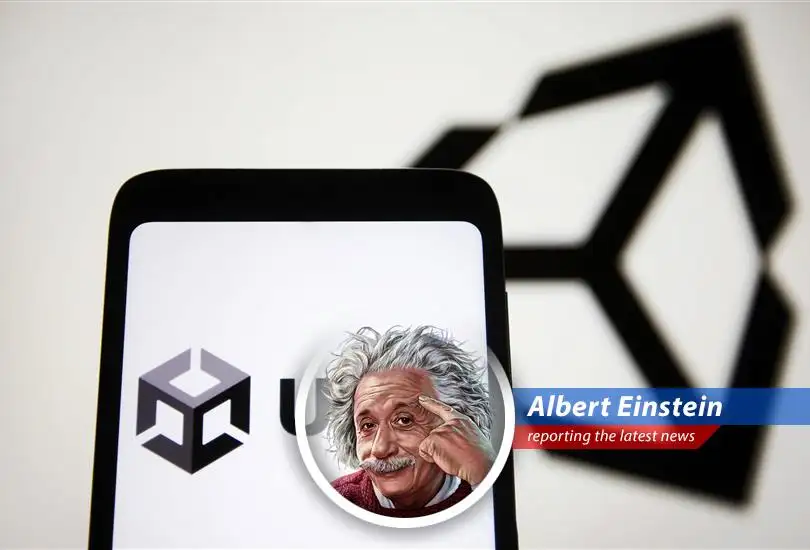 Analysis of Unity Software financial woes through Einstein's perspective