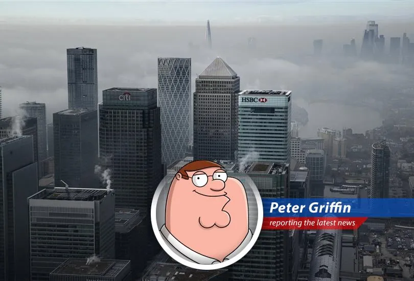 Barclays bank reports net loss as Peter Griffin shares his hilarious take on the financial flop