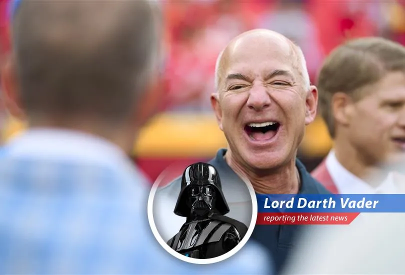 Bezos' selling spree continues as he channels his inner Sith Lord