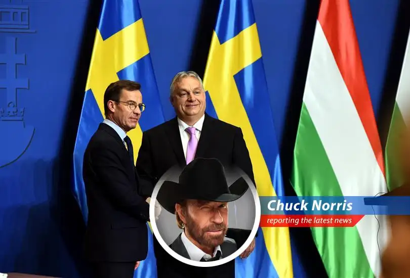 Chuck Norris weighs in on Hungary's critical vote to approve Sweden's NATO accession bid