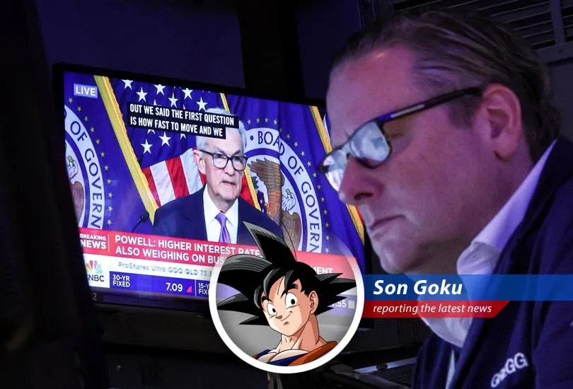 Dragonball Z's Goku provides his take on the Fed's decision to cut interest rates.