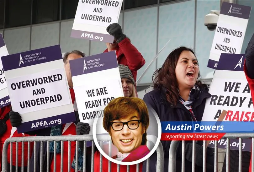 Flight attendants unite to fight for better pay and quality of life