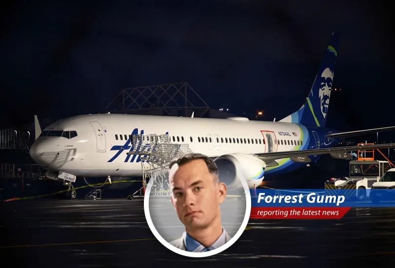 Forrest Gump gives his hilarious take on the FAA's decision to audit Boeing's production line