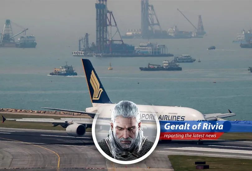 Geralt of Rivia sheds light on soaring air fares due to decarbonization efforts.