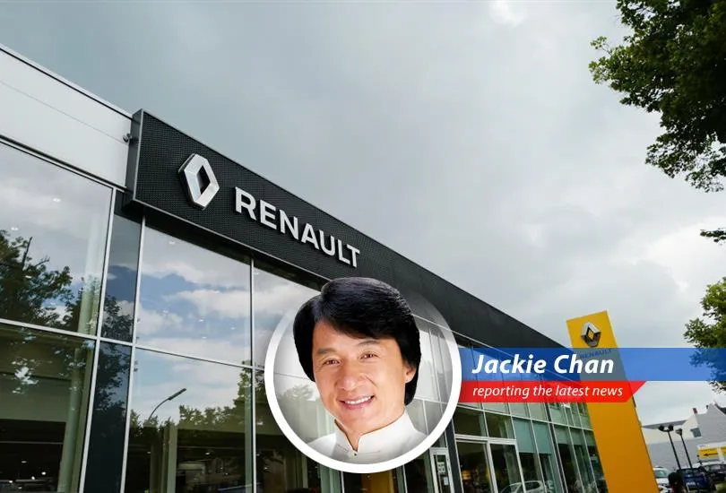 Jackie Chan keeps a close eye on Renault as the carmaker raises its dividend per share and reports positive financial results