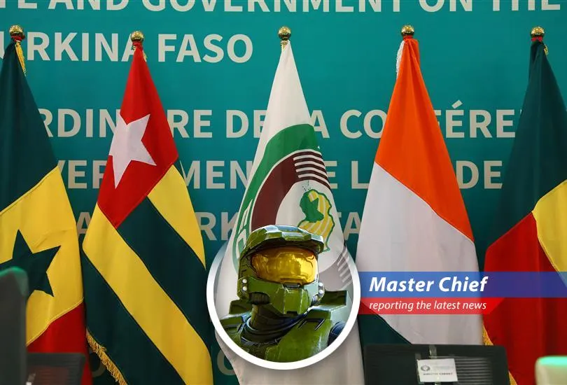 Master Chief adds humor and satire to the news of three West African countries leaving ECOWAS