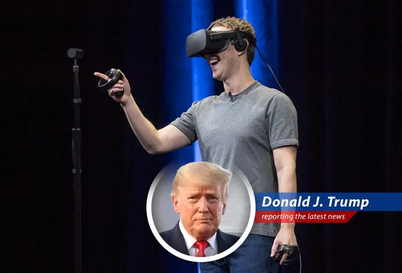 President Donald Trump weighs in on the competition between Meta and Apple in the mixed-reality headset market