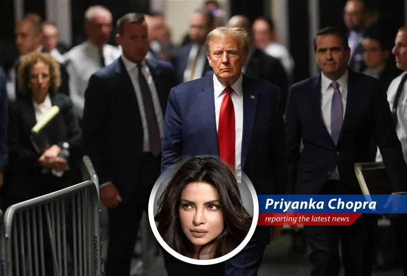 Priyanka Chopra hilariously reflects on the latest court ruling against Donald Trump