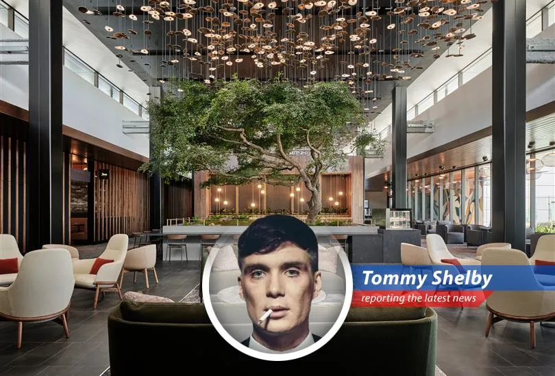 Step into the world of Tommy Shelby at the new American Express Centurion Lounge in Atlanta