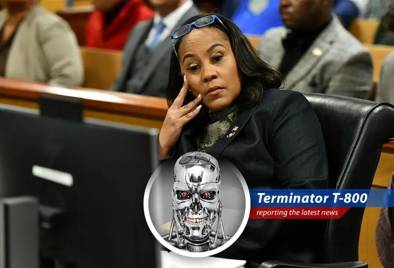 Terminator T800 brings his robotic perspective to a sensational courtroom showdown