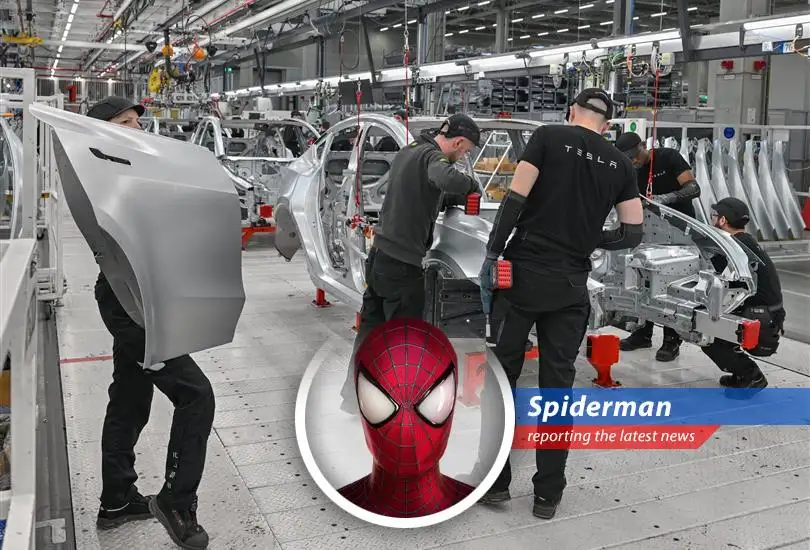 Tesla faces setback in expansion plans in Germany despite Spiderman's attempts to web-sling a solution