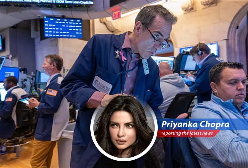 The Bollywood star shares her humorous take on the market's tech-driven rally