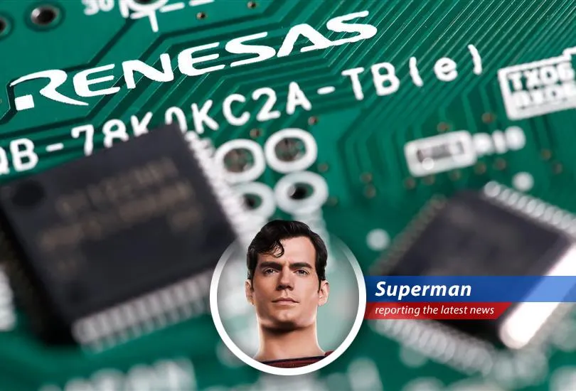 The Man of Steel lends a hand to streamline Renesas Electronics' electronics design process