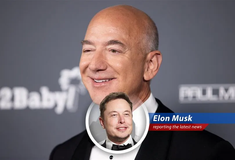 The billionaire space enthusiast and Tesla CEO provides his unique perspective on Bezos' stock sales.