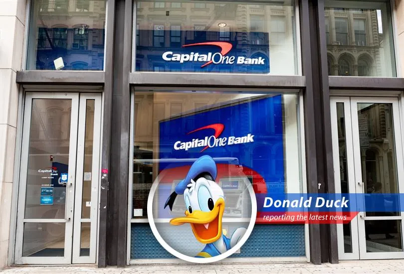 The financial industry is in for a quacktastic merger as Capital One swoops in to buy Discover Financial Services.