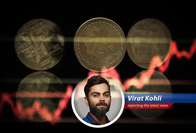 Virat Kohli adds a comedic twist to the surge in Bitcoin prices, likening the crypto craze to hitting a six on the cricket pitch.