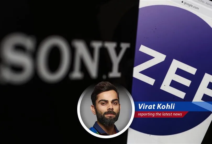 Zee Entertainment shares surge 10% on possible revival of $10 billion merger with Sony, sparking renewed interest in Bollywood-style drama