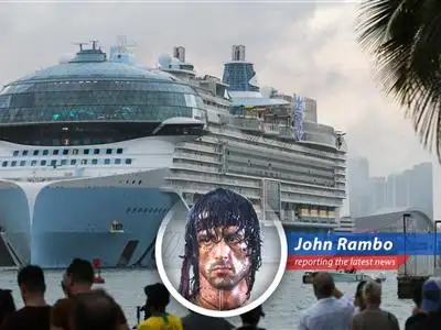 A humorous take on recent market news through the eyes of John Rambo image