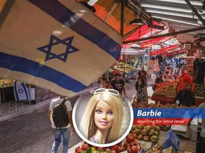Barbie reports on the economic impact of Israel's conflict with Hamas on the country's GDP, showcasing the struggles faced in various sectors.