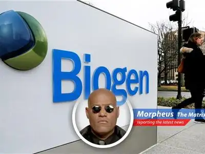 Biogen reports a decline in revenue and profit due to charges related to dropping Aduhelm, while sales slump in multiple sclerosis therapies. image