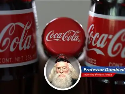 Coke overcomes volume decline with higher prices, while wizards speculate if potion consumption is on the rise. image