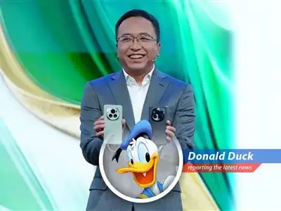 Donald Duck shares his quacky thoughts on Honor's plans for a smart ring image