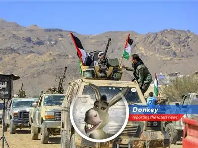 Donkey reacts to escalating tensions in the Middle East with humor and satire image