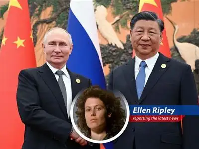 Ellen Ripley adds humor and wit to the U.S. plans to blame Beijing for Russia's actions image