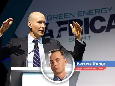 Forrest Gump shares his thoughts on President Biden's decision to pause LNG exports and its potential impact on the environment and economy image