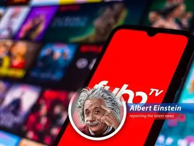 FuboTV accuses media giants of monopolizing U.S. sports-focused streaming market, Einstein provides his witty commentary. image