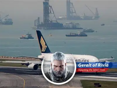 Geralt of Rivia sheds light on soaring air fares due to decarbonization efforts. image