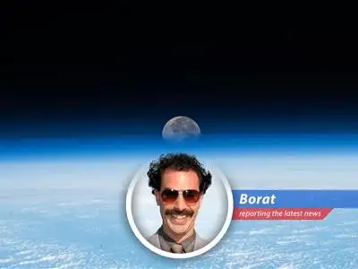 Intuitive Machines' moon lander mission is off to a hilarious start, according to Borat image