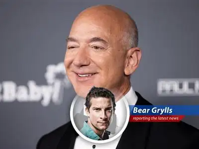 Jeff Bezos sells $2.08 billion in Amazon shares, Bear Grylls adds humor to the wilderness of financial filings image