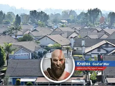 Mortgage rates rise, applications fall, and Kratos is here to deliver the hard-hitting news with a touch of humor. image