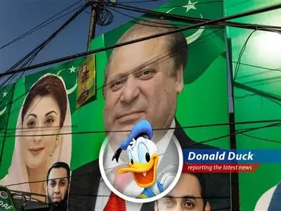 Nawaz Sharif's victory in the 2024 General Election sparks controversy and cries of foul play. image