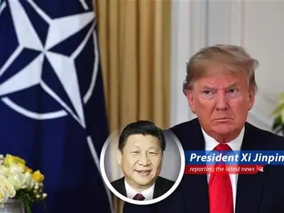 President Xi Jinping adds humor and satire to discuss Donald Trump's controversial remarks on NATO. image