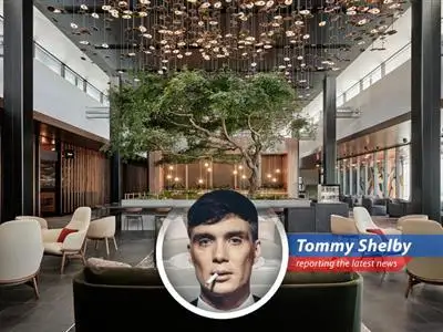 Step into the world of Tommy Shelby at the new American Express Centurion Lounge in Atlanta image