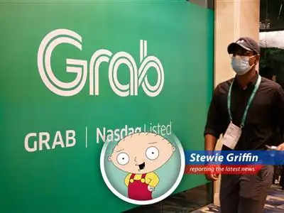 Stewie Griffin provides a satirical take on Grab's financial success in latest earnings report image