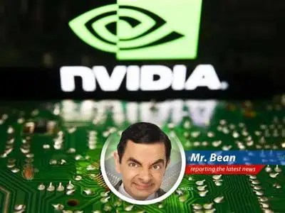 The legendary Mr. Bean provides a hilarious twist on Nvidia's plans to enter the custom AI chip market. image