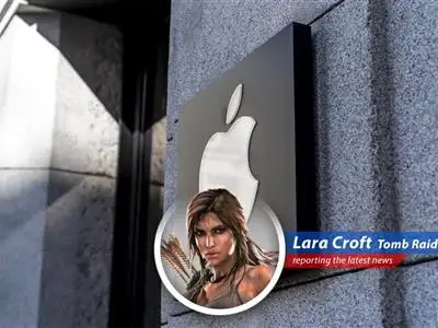 Unraveling Apple's Antitrust Woes in EU with Lara Croft's Wit and Charm image