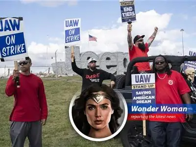 Wonder Woman brings her expertise and humor to Stellantis' latest financial report. image