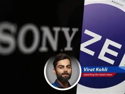 Zee Entertainment shares surge 10% on possible revival of $10 billion merger with Sony, sparking renewed interest in Bollywood-style drama image